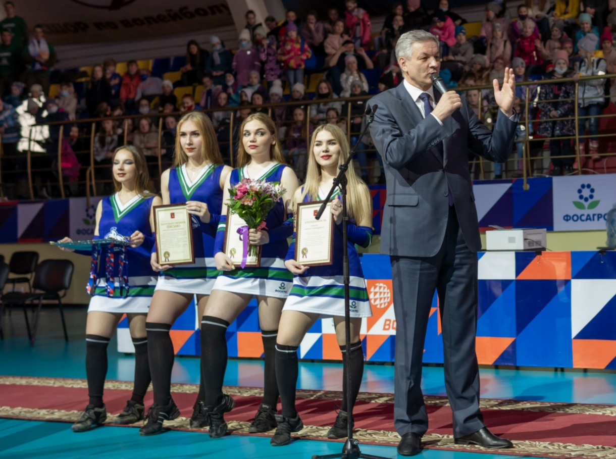1. Золото «Северянки» на Чемпионате России по волейболу